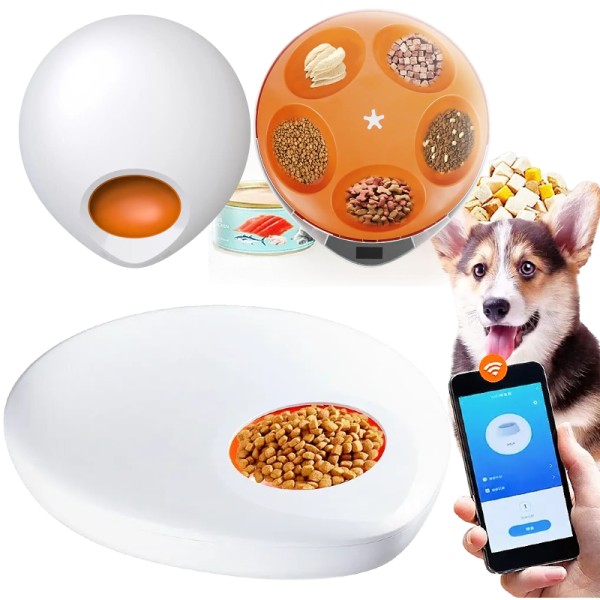 Smart Pet Feeder Factory - 4L/6L Tuya Wifi App Control Microchip
