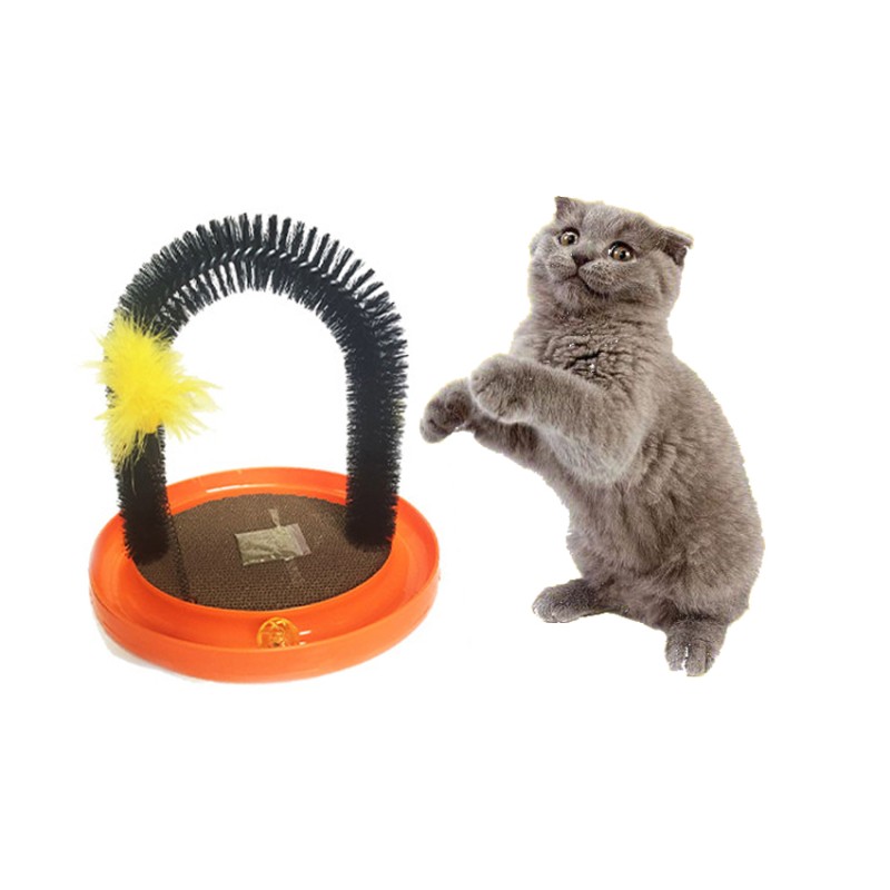 Magic Organ Scratcher Supplier - Corrugated Folding Round Catnip Ball