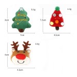 圣诞狗玩具供应商-圣诞老人麋鹿毛绒咬胶玩具礼物