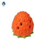 天然橡胶玩具源头工厂-耐咬取物洁齿哑铃设计