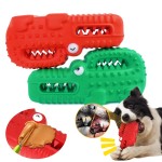 Alligator Dog Toy Factory - Tough Rubber Chew Squeaky Indestructible Toy