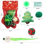 发声狗玩具生产厂家-圣诞毛绒套装宠物礼品定制