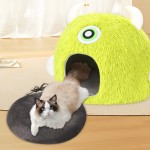 散热器猫床供应商-菠萝设计耐用布料温暖洞穴