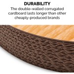 瓦楞纸猫屋供应商-巴士形状床抓板磨爪休息