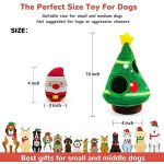 圣诞狗玩具供应商-耐用发声互动大型犬