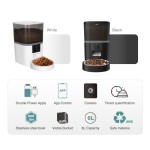 Pet Feeder with Camera Supplier - Video Monitor Slow Dispenser Double Bowl