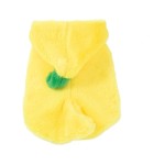 圣诞宠物斗篷源头工厂-金边星星绒球防风保暖