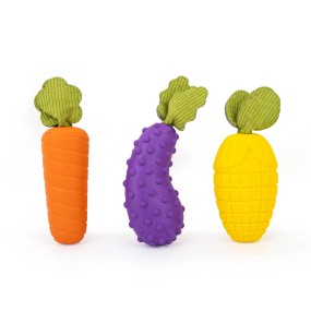 Crab Dog Toy Factory - Tough Squeaky Plush Crinkle No Stuffing