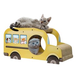 互动猫玩具源头工厂-4合1自理羽毛刷隧道