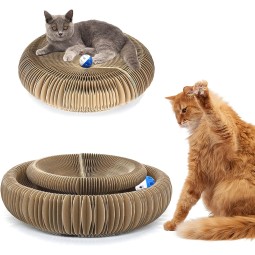 魔法风琴猫玩具源头工厂-双层可逆抓板
