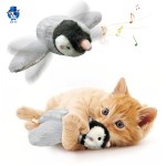 飞鼠玩具源头工厂-USB软电毛绒猫薄荷室内
