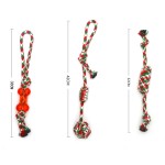 圣诞猫玩具源头工厂-麋鹿毛绒发声磨牙玩具圣诞