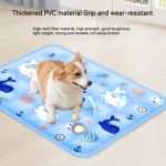 宠物冰垫源头工厂-可洗回收降温垫动物图案