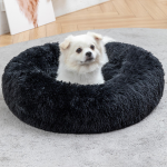 Cat Tunnel Bed Manufacturer - Half-Wrapped Fluffy Plush Cloth Pet Bed
