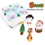 毛绒绳玩具生产厂家-小尺寸互动拔河玩具圣诞礼物