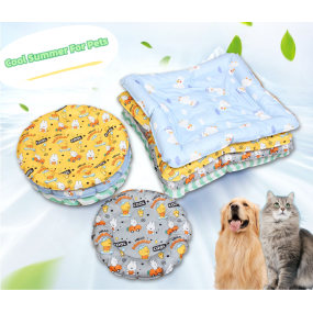 Summer Pet Bed Factory - Waterproof Gel Comfortable Rest Animal Pattern