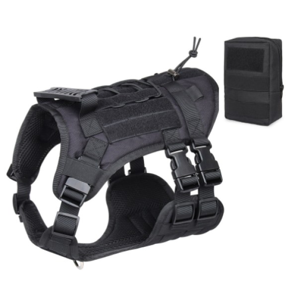 Pet Tactical Vest Factory - Oxford Cloth Adjustable No Pull Harness