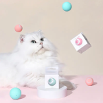 Automatic Cat Toys Factory - Rolling Ball Bite Resistant Training Toy