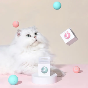 Automatic Cat Toys Factory - Rolling Ball Bite Resistant Training Toy