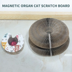 Corrugated Cat Scratcher Supplier - Foldable Magic Organ Board Bell
