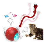 Rubber Cat Toy Supplier - Avoid Obstacles Safe Fun Rolling Ball Pet