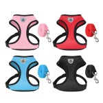 Pet Harness Set Supplier - Leather Adjustable Outdoor Sports Lead