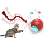 Rubber Cat Toy Supplier - Avoid Obstacles Safe Fun Rolling Ball Pet