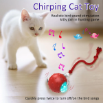 Rubber Cat Toy Supplier - Avoid Obstacles Safe Fun Rolling Ball Pet