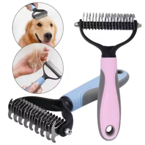 Pet Dematting Brush Factory - Open Knot Comb Hair Removal Tool