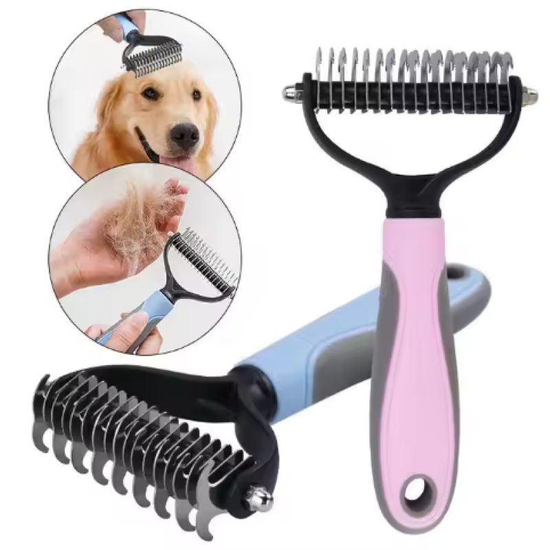 Pet Dematting Brush Factory - Open Knot Comb Hair Removal Tool