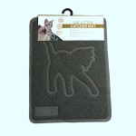 Pet Floor Mat Manufacturer - Dogs Paw Pattern PVC Hand Wash