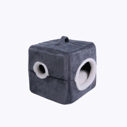 Pet Bed Supplier - Dual-Function Warm Cave House Winter