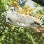 猫吊床供应商-透明窗台易清洁节省空间