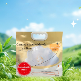 豆腐猫砂供应商-可冲 biodegradable 无尘结团