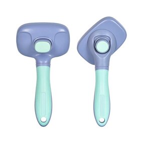 Cat Grooming Brush Factory - One-Touch Detangler Self-Cleaning Anti-Static