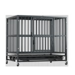 狗笼源头工厂-批发大中号折叠轮子塑料托盘