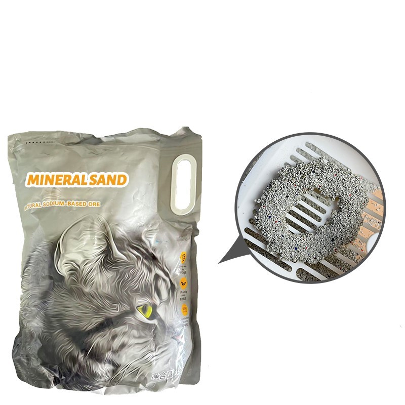 Sodium Cat Litter Manufacturer - Natural Mineral Sand Odor Control Eco