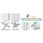 Pet Cage Supplier - Outdoor Large Metal Chicken Coop Walk-in Enclosure