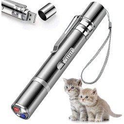 激光猫玩具生产厂家-充电7档可调指针互动