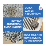 Cat Litter Supplier - OEM High Absorption Dust-Free Clumping Ball Shape