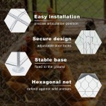Pet Cage Supplier - Outdoor Large Metal Chicken Coop Walk-in Enclosure