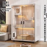 猫屋供应商-现代豪华实木室内家具按钮闭合