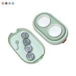 Pet Feeder Manufacturer - ABS Plastic Eggshell Double Bowls