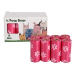Dog Poop Bag Supplier - Wholesale 8 Rolls Compostable Biodegradable