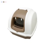 Cat Litter Toilet Factory - Large Capacity Mesh Pedal Flip Top