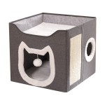 Cat House Supplier - Indoor Foldable Fluffy Ball Scratch