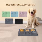 Pet Feeding Set Manufacturer - 2-in-1 Silicone Non-Slip Slow