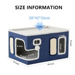 Cat Cushion Supplier - Modern Window Perch Double Layer