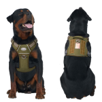 Dog Harness Manufacturer - Custom Logo Nylon Tactical Easy