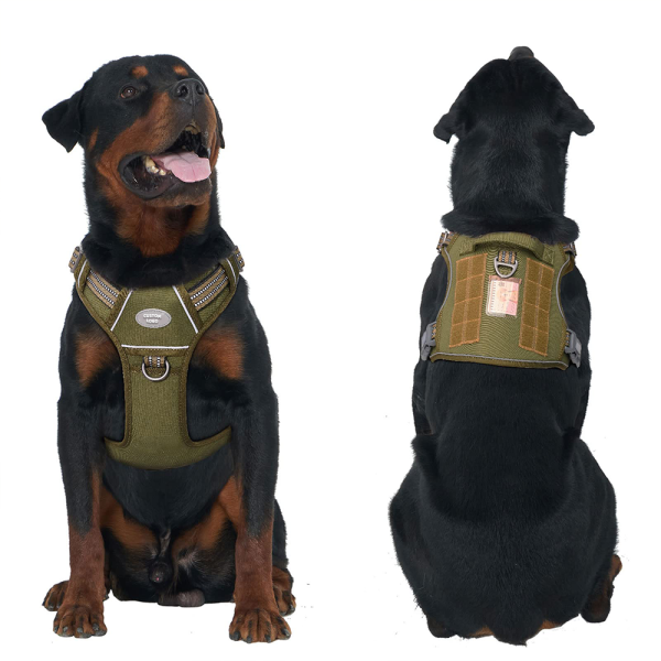 Dog Harness Manufacturer - Custom Logo Nylon Tactical Easy